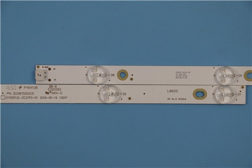 Panda  TV backlight strip for LE55F88S-UD LE55D80S-UD   0Y55D12L-ZC21FG-01 2016-05-19 12S1P 0Y55D12R-ZC21FG-01 2016-05-19 12S1P