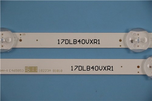 Vestel  TV backlight strip for VESTEL 40FA5050-VES40UNDS2D-N11   17DLB40VXR1-LB40017 V0 03 38 S A / VESTEL 400DRT VNB A-TYPE REV11  17DLB40VXR1-LB40017 V1 05 38 S B / VESTEL 400DRT VNB B-TYPE REV11 