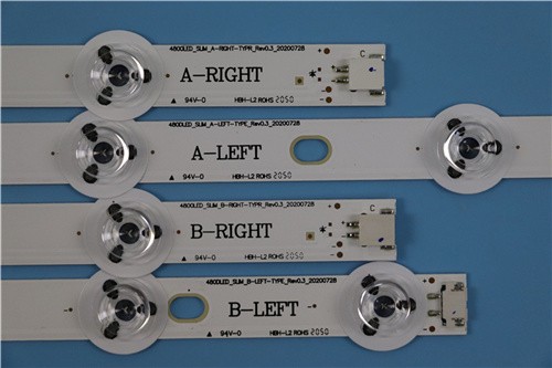 Panasonic TV backlight strip for TX-48CX400E TX-48CX400B 48S3653DB 48U7653DB VES480QNSS-3D-U01   480DLED-SLIM-A-RIGHT-TYPE-REV07 480DLED-SLIM-A-LEFT-TYPE-REV07  480DLED-SLIM-B-RIGHT-TYPE-REV07 480DLED