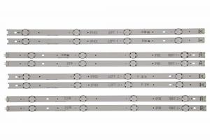 LED Backlight strip 8 Lamp For 49'' LGD ODM 6916L-2980A 2981A 2982A 2983A (FHD) RIGHT1 2 LEFT1 2 49LJ510M-UB 49LV300C-ZA LED Backlight strip 8 Lamp For 49'' LGD ODM 6916L-2980A 2981A 2982A 2983A (FHD)