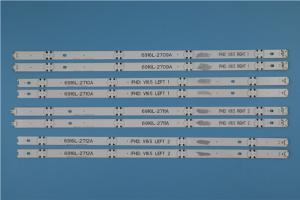 49'' V16.5 ART3 2709 2710A 2711A 2712A REV0.0 2 Rev0.0 UHD V16.5 R L LED TV Backlight TV Strip Light For LG 49LJ58300W