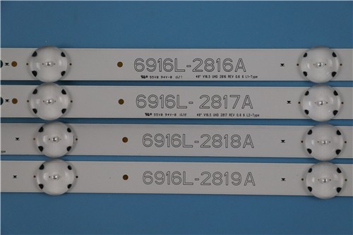 4lamps LED Strip Light for LG 49