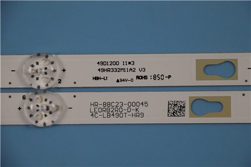 TCL TV backlight strip for TCL 49FS435  49D1200 49HR332M11A2 V3 / 49HR332M11A3 V0