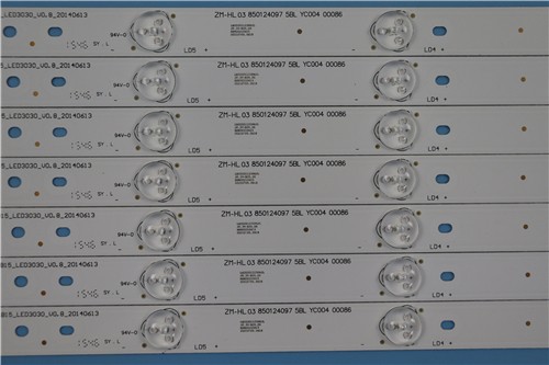 Changhong  TV backlight strip  for    Changhong LED55C2080I / LED55C2000I  CHGD55LB15_LED3030_V0.8_20140613  CHGD55LB16_LED3030_V0.8_20140613