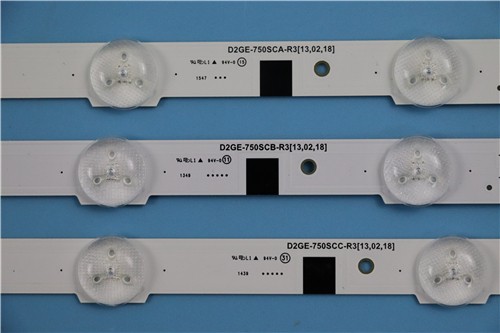  LED Backlight Strip for D2GE-750SCA/SCB/SCC-R3 UE75F6400 UN75F7100 UN75F6400