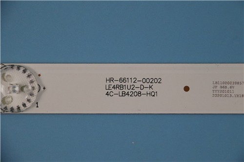 Sharp TV backlight strip LE32H320D  E227809 HXF-S 94V-0 / D3371Y17WCA057761B11 A / PP/MP V4.0 Pitch 54MM 