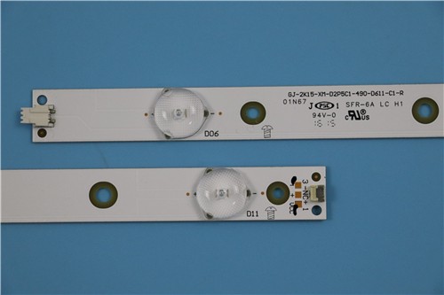 PhilipsTV backlight strip for 49PUF6701/T3 49PUH4900/88 49PFS5301/12  GJ-2K15-XM-D2P5C1-490-D611-C1-L GJ-2K15-XM-D2P5C1-490-D611-C1-R  GJ-2K16-49-D611-P2-L GJ-2K16-49-D611-P2-R   EVTLBM490E0501-AJ-3 E