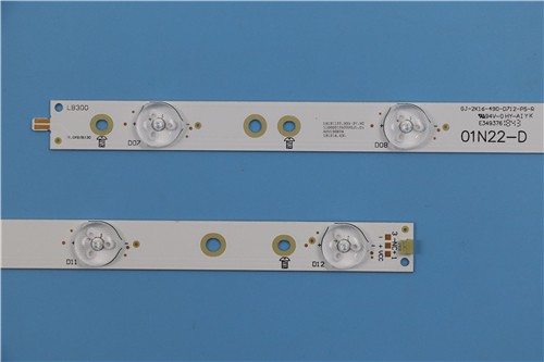 PhilipsTV backlight strip GJ-2K16-490-D712-P5-R 01N22-A / LB-PF3030-GJD2P6C490712-R-D / LB49016 V0  GJ-2K16-490-D712-P5-L 01N21-A / LB-PF3030-GJD2P6C490712-L-D / LB49016 V1