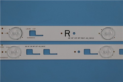 Sony TV backlight strip for KD-49XD7005-7066D/LC490EQY SJ A3  JDE 49'' CSP DRT RIGHT V02 160122 JDE 49'' CSP DRT LEFT V02 160122