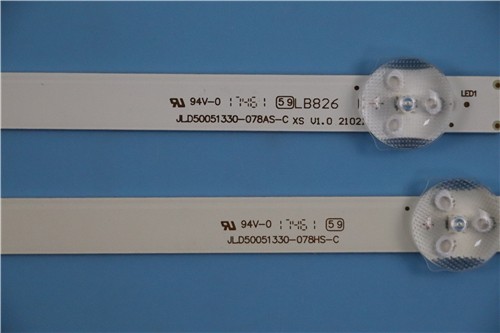 Vestel  TV backlight strip for VESTEL VES500UNDC-2D-N12/ 50HB6T72U /Polaroid P50D300FP   JL.D50051330-078AS-C/  SVV500A52-51A_5LED_REV02_151209   JL.D50051330-078HS-C/ SVV500A52-51B_5LED_REV02_151209