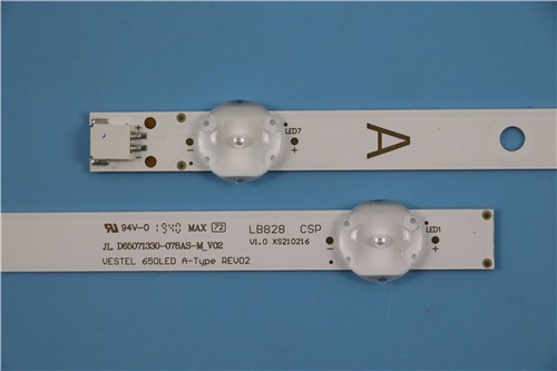 Vestel  TV backlight strip for  VES650QNTS-2D-U11  TOSHIBA 65U5863DB 65A06USB   JL.D65071330-078AS-M_V02/ VESTEL 650LED A-TYPE Rev02  JL.D65042330-078AS-M_V02/ VESTEL 650LED B-TYPE Rev02