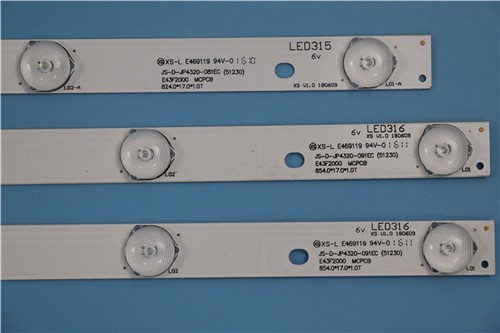  Other  TV backlight strip for AKAI-43 JS-D-JP4320-081EC(51230)  JS-D-JP4320-091EC(51230) 