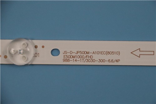 10lamps JS-D-JP50DM-A101EC LED strip light for BBK 50LEM-1043\FTS2C D50-M30