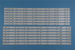 PhilipsTV backlight strip for 55PUS6501/12-TPT550U2-EQLSHA.G  LB55072 V1 00 R  LB55072 V0 00 L