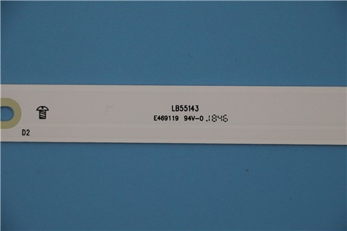 5pcs 8lamps LED backlight strip bar LB55143 for Hisense 55R6000E