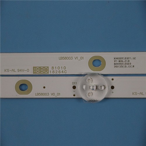 PhilipsTV backlight strip for  Philips PT580F2-PU1L.Q REV: S01A  LB58003 V0_01 LB58003 V1_01