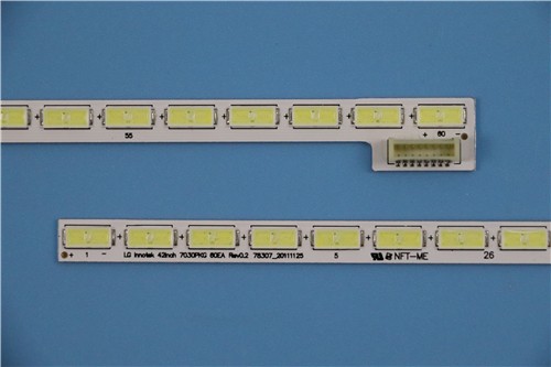 LED Backlight Strip 60 lamp For LG Innotek 42Inch 7030PKG 60ea Rev0.2 type 525mm 