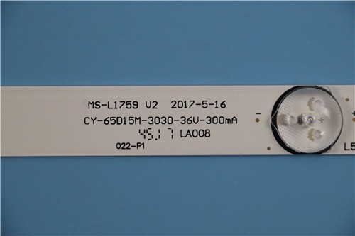 Axen  TV backlight strip  for Axen AX65LEDA88-G / 0227   MS-L1759 V2  - CY-65D15M-3030-36V-300MA