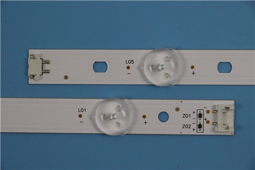 TV LED backlight strip NC490DGG-AAFX1-41CA GAN01-1255A-P1 / 1256A-P1 LG 49UJ6300 8pcs 49LJ5500