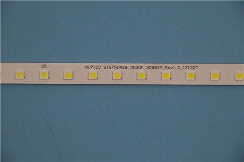 60Lamps NU7100 STS750A26_3030F_30S 2P BN61-15487A LED Strip Light for Samsung UN75NU7100 UN75NU6900 UN75NU6950