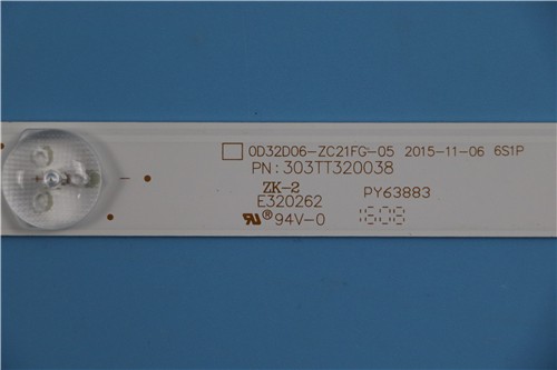 ATVIO  TV backlight strip for ATVIO TV 32''   OD32D06-ZC21FG-05 2015-11-06 PN:303TT320038