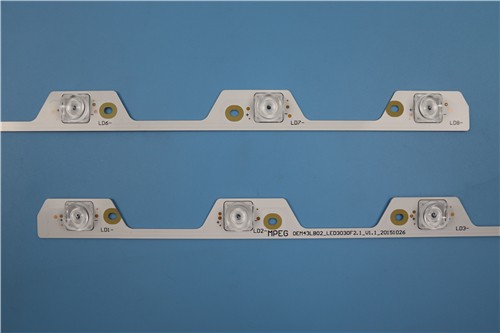 TCL TV backlight strip for TCL L43P1-UD OEM43LB02_LED3030F2.1_V1.1_20151026 