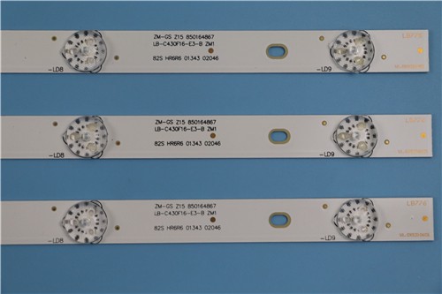 Changhong  TV backlight strip  for   Changhong 43J1200  RF-AB430E30-0901S-01 B1 / LB-C430F15-E7-L-G01-RF2