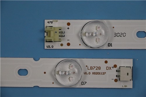 TCL TV backlight strip for TCL L50F2850A / TCL D50A710  RF-BS500E32-0701L-02 A0 RF-BS500E32-0701R-02 A0