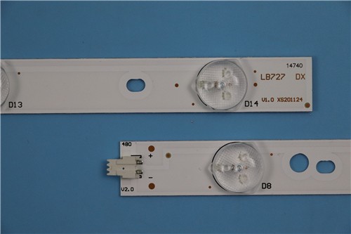 TCL TV backlight strip for TCL L50F2850A / TCL D50A710  RF-BS500E32-0701L-02 A0 RF-BS500E32-0701R-02 A0