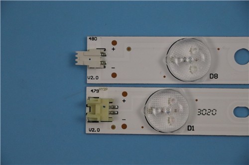 TCL TV backlight strip for TCL L50F2850A / TCL D50A710  RF-BS500E32-0701L-02 A0 RF-BS500E32-0701R-02 A0