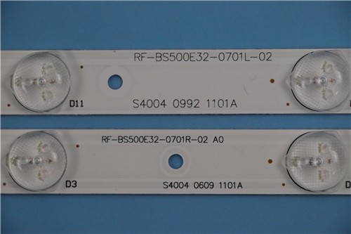 TCL TV backlight strip for TCL L50F2850A / TCL D50A710  RF-BS500E32-0701L-02 A0 RF-BS500E32-0701R-02 A0