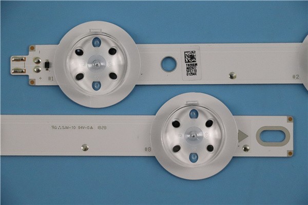 LED Backlight Strip for SVS550AT2 (LTI550HN12 LJ07-01256E)_8LEDs_Rev0.1