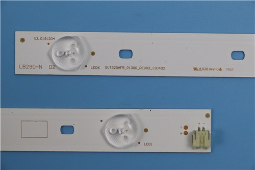 TV backlight strip for TOSHIBA-TL315XS24-L/LC320DXE SF R1 SVT320AF5-P1300-6LED-REV03-130402