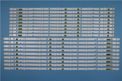 Toshiba TV backlight strip for Toshiba 55L7453DB/55L7453D/55L7453RB/LC550DUK SG K2  SVT550AA0_REV04_L-TYPE_130710 SVT550AA0_REV04_R-TYPE_130710 