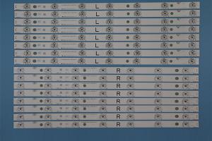 Panasonic TV backlight strip for Panasonic TX-55DX600E TX-55DX650 TX-55DX630 TB5509M V0_00 TB5509M V1_00