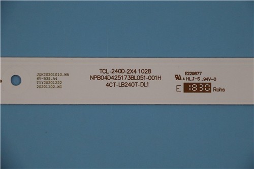 TCLTV backlight strip TCL-240D-2X4 1028 NPB04D425173BL051-001H 4C-LB240T-DL1