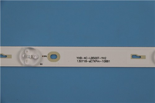 LED backlight strip TOT_50D2700_8x5_3030C_5S1P P108 REV.V2 led bar use for T C L 50'' TV L50F3800A D50A710 8pcs/set