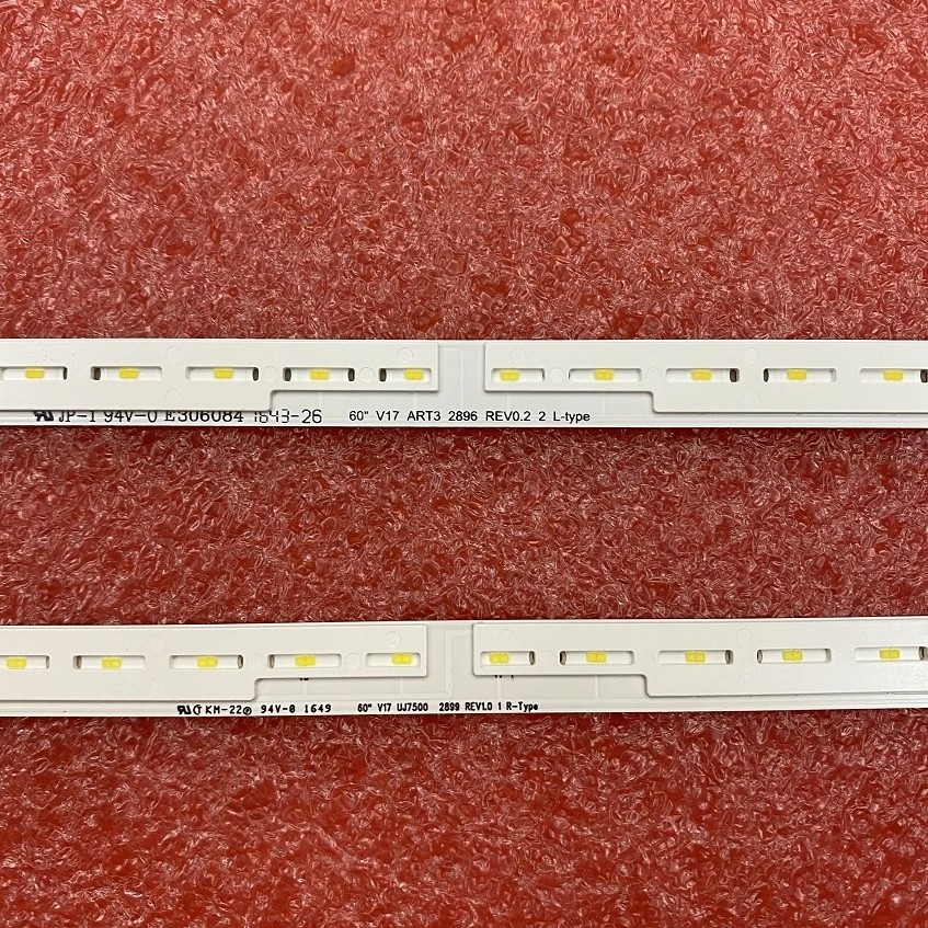 LED Backlight strip 69 lamp For LG 60'' V17 UJ7500 ART3 2899 2896 6916L-2896A 6916L-2897A 2899A 6922L-0214A