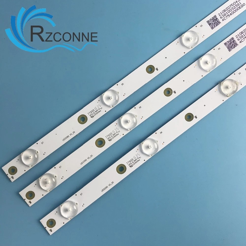 620mm LED Backlight strip 7 lamp For lb-pf3030-GJD2P53153X7AHV2-D B 32pht4101/60 32lj500v 32pht41321/12 32PHT4201 - 副本 - 副本